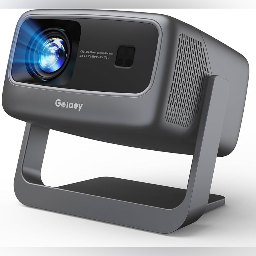 [2000 Ansi/ Official Apps/50w Audio] Outdoor 4k Projector With Wifi And Bluetoo